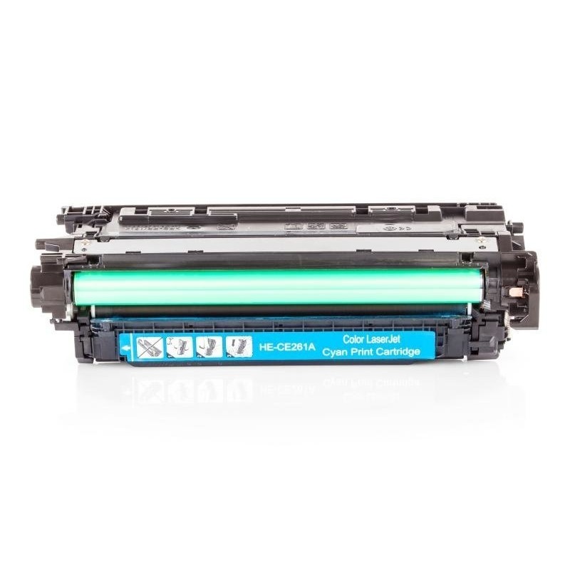 Compatible HP CE261A / 648A toner Cyan