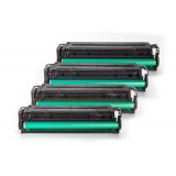 Compatible HP CE320A - CE323A Toner Spare Set (Black, Cyan, Magenta, Yellow)