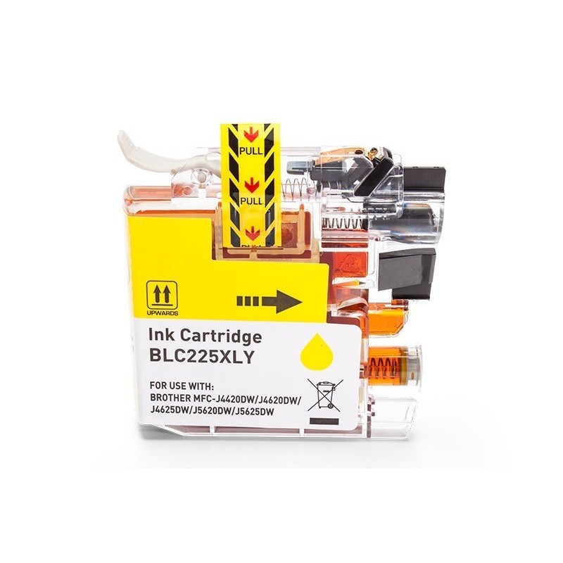 Compatible Brother LC-225 ink XL yellow