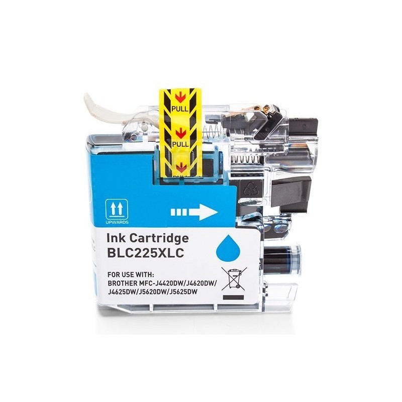 Compatible Brother LC-225 ink XL Cyan