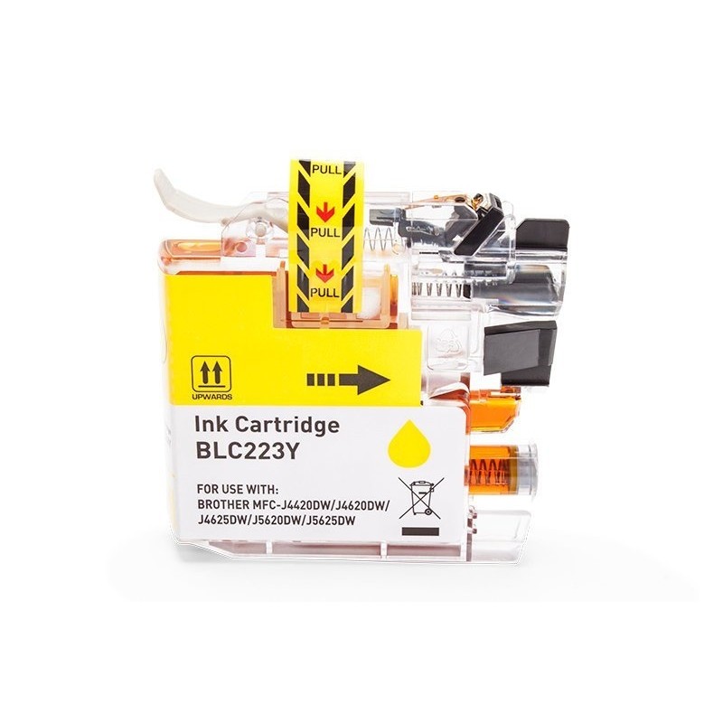 Compatible Brother LC-223Y ink Yellow