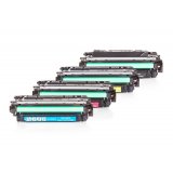 Alternativ zu HP260X - CE263A Sparset (BK XXL , C, M, Y) 4 Stück